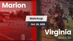 Matchup: Marion vs. Virginia  2018