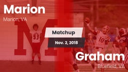 Matchup: Marion vs. Graham  2018