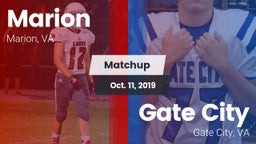 Matchup: Marion vs. Gate City  2019