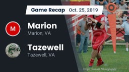 Recap: Marion  vs. Tazewell  2019