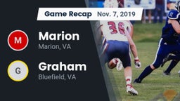 Recap: Marion  vs. Graham  2019