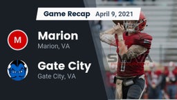 Recap: Marion  vs. Gate City  2021