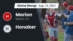 Recap: Marion  vs. Honaker 2021