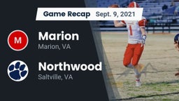 Recap: Marion  vs. Northwood  2021