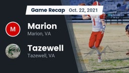Recap: Marion  vs. Tazewell  2021