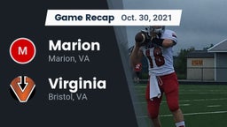 Recap: Marion  vs. Virginia  2021