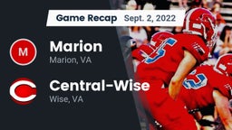 Recap: Marion  vs. Central-Wise  2022