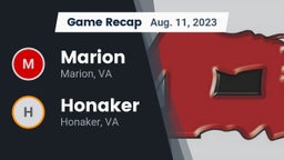 Recap: Marion  vs. Honaker  2023