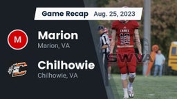 Recap: Marion  vs. Chilhowie  2023