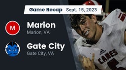Recap: Marion  vs. Gate City  2023