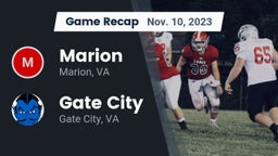 Recap: Marion  vs. Gate City  2023