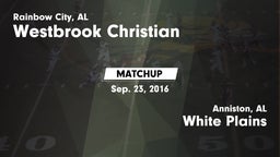 Matchup: Westbrook Christian vs. White Plains  2015