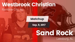 Matchup: Westbrook Christian vs. Sand Rock  2017