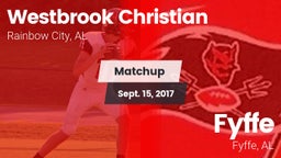 Matchup: Westbrook Christian vs. Fyffe  2017