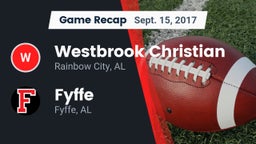 Recap: Westbrook Christian  vs. Fyffe  2017
