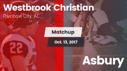 Matchup: Westbrook Christian vs. Asbury  2017