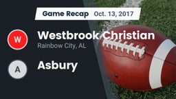 Recap: Westbrook Christian  vs. Asbury  2017