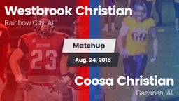 Matchup: Westbrook Christian vs. Coosa Christian  2018