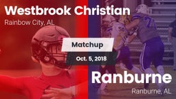 Matchup: Westbrook Christian vs. Ranburne  2018