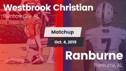 Matchup: Westbrook Christian vs. Ranburne  2019