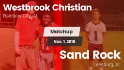 Matchup: Westbrook Christian vs. Sand Rock  2019