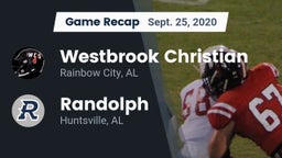 Recap: Westbrook Christian  vs. Randolph  2020