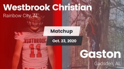 Matchup: Westbrook Christian vs. Gaston  2020