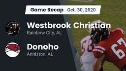 Recap: Westbrook Christian  vs. Donoho  2020