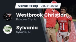Recap: Westbrook Christian  vs. Sylvania  2022