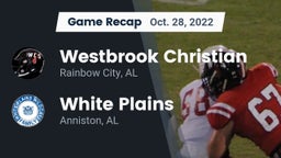 Recap: Westbrook Christian  vs. White Plains  2022
