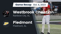 Recap: Westbrook Christian  vs. Piedmont  2023