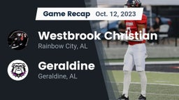 Recap: Westbrook Christian  vs. Geraldine  2023