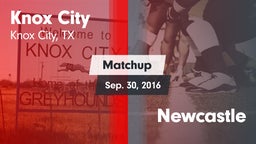 Matchup: Knox City vs. Newcastle 2016