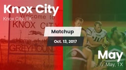 Matchup: Knox City vs. May  2017