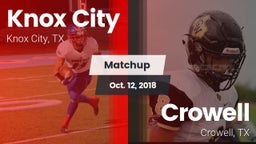 Matchup: Knox City vs. Crowell  2018