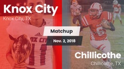Matchup: Knox City vs. Chillicothe  2018