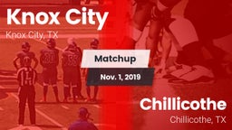 Matchup: Knox City vs. Chillicothe  2019