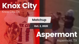 Matchup: Knox City vs. Aspermont  2020