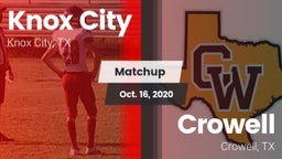 Matchup: Knox City vs. Crowell  2020