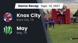 Recap: Knox City  vs. May  2021
