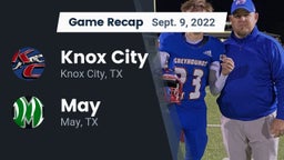 Recap: Knox City  vs. May  2022
