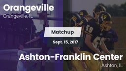 Matchup: Orangeville vs. Ashton-Franklin Center  2017