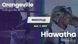 Matchup: Orangeville vs. Hiawatha  2017