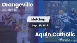 Matchup: Orangeville vs. Aquin Catholic  2018