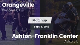 Matchup: Orangeville vs. Ashton-Franklin Center  2019