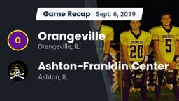 Recap: Orangeville  vs. Ashton-Franklin Center  2019