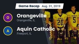 Recap: Orangeville  vs. Aquin Catholic  2019