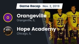 Recap: Orangeville  vs. Hope Academy  2019
