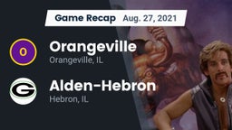 Recap: Orangeville  vs. Alden-Hebron  2021