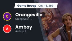 Recap: Orangeville  vs. Amboy  2021